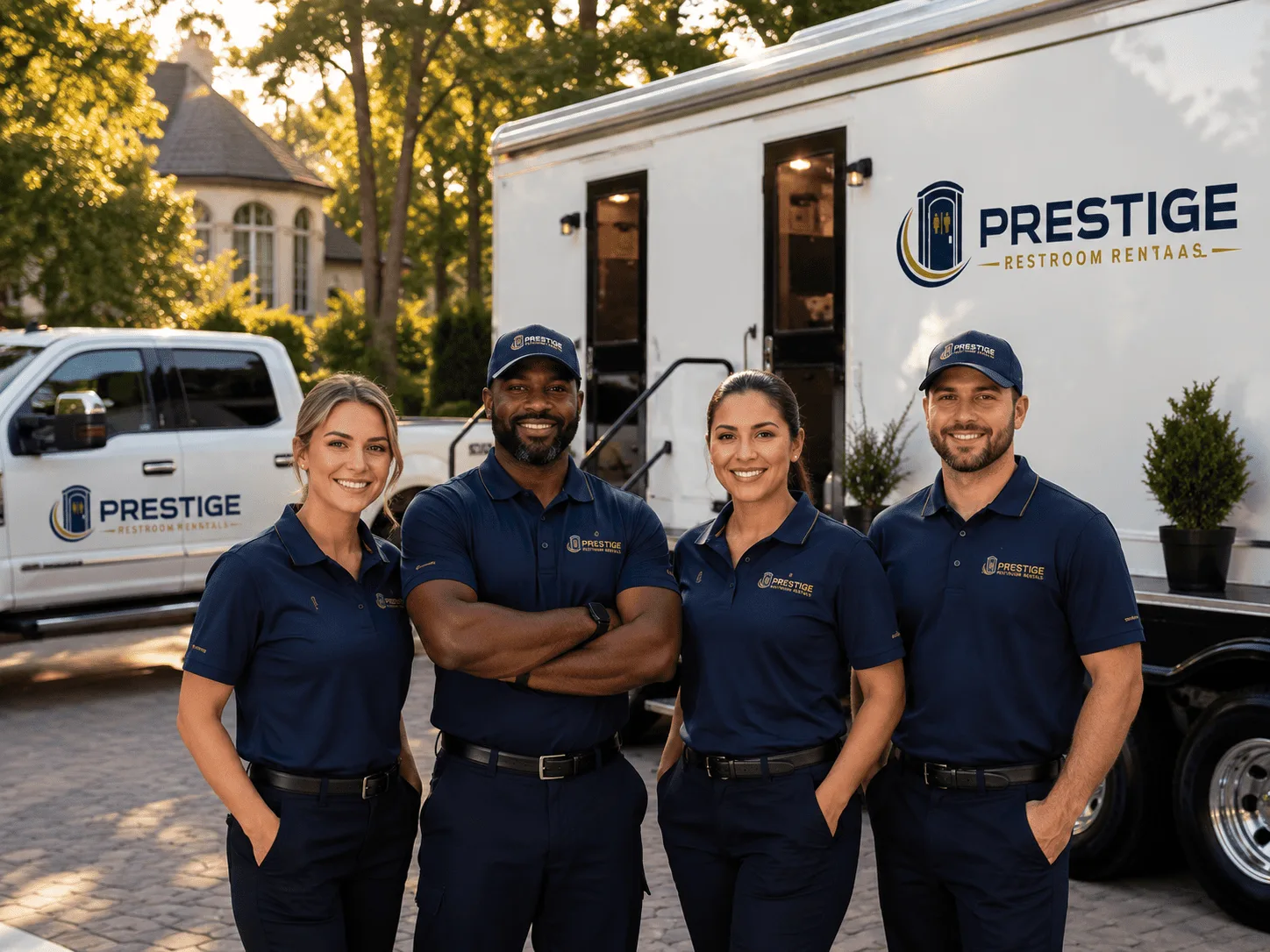 Trusted Luxury Portable Restrooms company in Akron, MI